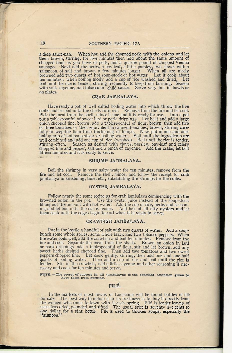 Jambalaya history, origins and etymology